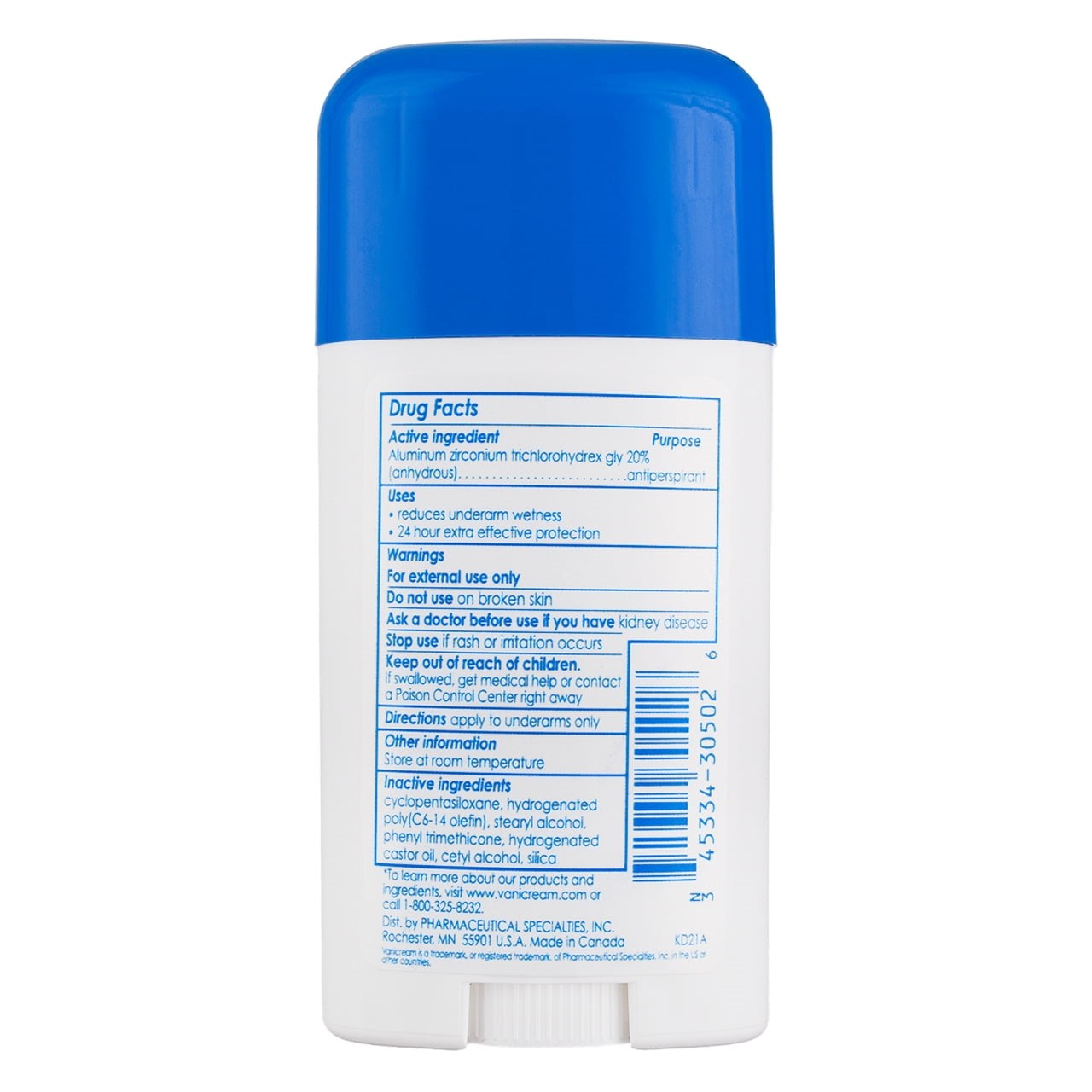 Anti-Perspirant / Deodorant 2.25oz
