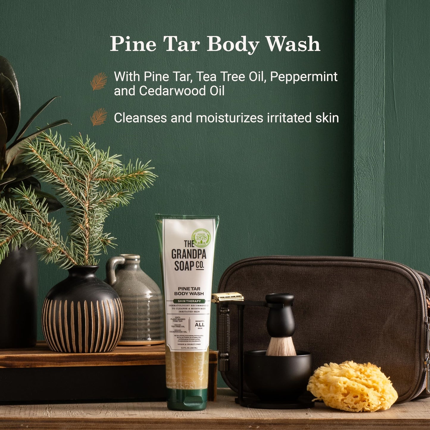 Pine Tar Body Wash 9.5fl oz
