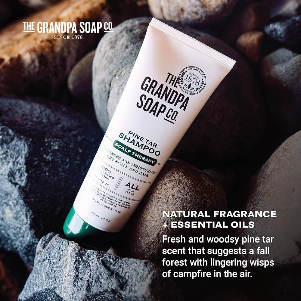 Pine Tar Shampoo 8fl oz